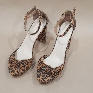 Animal Print Heels